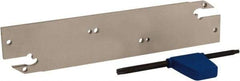 Iscar - 4 to 4.1mm Groove Width, Neutral Cut, DGFH Indexable Grooving Blade - DGN-UT/UA, DGN/DGNC/DGNM-C, DGN/DGNM-J/JS/JT, DGR/L-C DGRC/LC-C, DGR/L-J/JS, GRIP, GRIP (Full Radius) Insert Style, Series Do-Grip & Heli-Grip - USA Tool & Supply