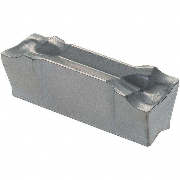 Iscar - DGN6303 J IC20 Grade, 0.25" Cutting Width, Carbide Cutoff Insert - Neutral Lead Angle, 0.014" Cnr Rad, Single End - USA Tool & Supply