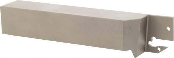 Iscar - External Thread, 0.69" Max Depth of Cut, 0.118" Min Groove Width, 6" OAL, Left Hand Indexable Grooving Cutoff Toolholder - 1" Shank Height x 1" Shank Width, DG.. Insert Style, DGT Toolholder Style, Series Do-Grip - USA Tool & Supply