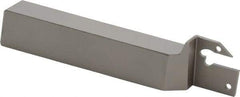 Iscar - External Thread, 0.689" Max Depth of Cut, 3mm Min Groove Width, 125mm OAL, Right Hand Indexable Grooving Cutoff Toolholder - 20mm Shank Height x 20mm Shank Width, DG.. Insert Style, DGT Toolholder Style, Series Do-Grip - USA Tool & Supply