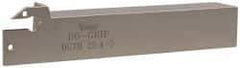 Iscar - Right Hand Cut, 1.38" Max Workpc Diam, DG. 1.., DG. 3.. Insert, Indexable Cutoff Toolholder - 1" Shank Width, 1" Shank Height, 6" OAL - USA Tool & Supply
