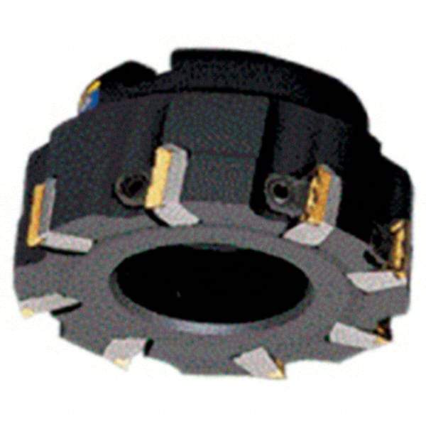 Iscar - 8 Inserts, 100mm Cut Diam, 32mm Arbor Diam, 18mm Max Depth of Cut, Indexable Square-Shoulder Face Mill - 0/90° Lead Angle, 50mm High, TPK.. Insert Compatibility, Series Mill2000 - USA Tool & Supply