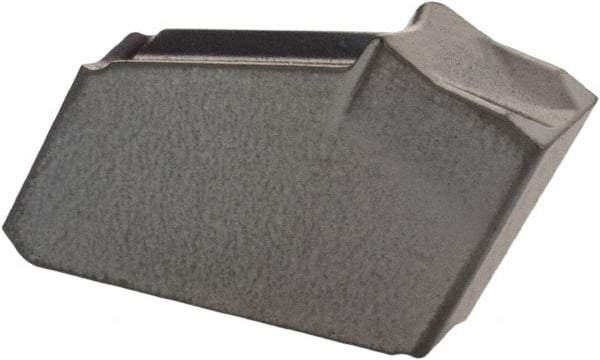 Iscar - GFR IC354 Grade, 0.0866" Cutting Width, Carbide Cutoff Insert - 4° Right Hand Lead Angle, 0.0063" Cnr Rad, TiCN Coated, Single End - USA Tool & Supply