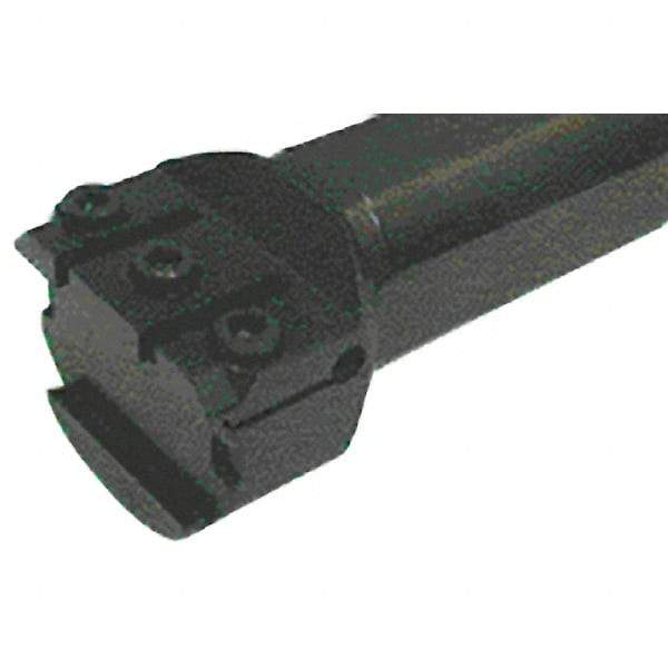 Iscar - GHIC, Internal, Neutral, 1.18" Max Depth of Cut, 0.11 to 1/4" Groove Width, Indexable Grooving Tool Holder - GI.., TIP Insert Compatibility, 2.28" Shank Height, 1-1/2" Shank Width, 12" OAL - USA Tool & Supply