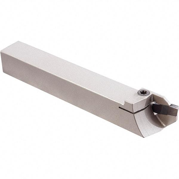 Iscar - GHS, External, Right Hand, 2.2 to 3.15mm Groove Width, Indexable Grooving Tool Holder - GI.. Insert Compatibility, 10mm Shank Height, 10mm Shank Width, 120mm OAL - USA Tool & Supply