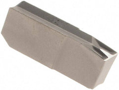 Iscar - 24GIM Grade IC20, 2.4mm Cutting Width Carbide Grooving Insert - Neutral, 0.17mm Corner Radius, Uncoated - USA Tool & Supply