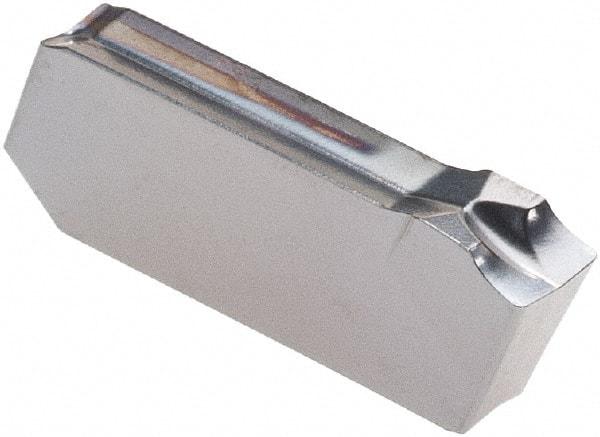Iscar - 3GIM Grade IC354, 3mm Cutting Width Carbide Grooving Insert - Neutral, 0.22mm Corner Radius, TiCN Finish - USA Tool & Supply
