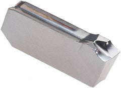 Iscar - 3GIM Grade IC354, 3mm Cutting Width Carbide Grooving Insert - Neutral, 0.22mm Corner Radius, TiCN Finish - USA Tool & Supply