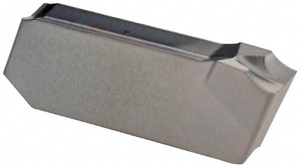Iscar - 3J4GIM A Grade IC354, 3mm Cutting Width Carbide Grooving Insert - Right Hand, 0.22mm Corner Radius, TiCN Finish - USA Tool & Supply