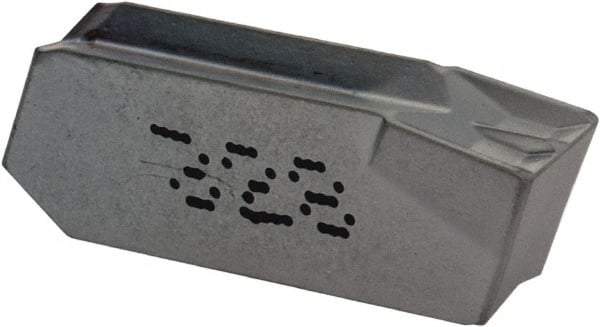 Iscar - 4GIM Grade IC328, 4mm Cutting Width Carbide Grooving Insert - Neutral, 0.25mm Corner Radius, TiCN Finish - USA Tool & Supply