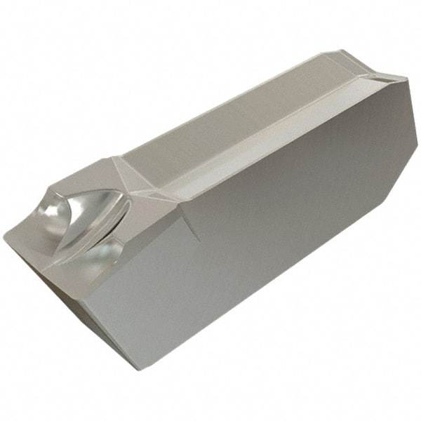 Iscar - 4GIM Grade IC20, 4mm Cutting Width Carbide Grooving Insert - Neutral, 0.25mm Corner Radius, Uncoated - USA Tool & Supply
