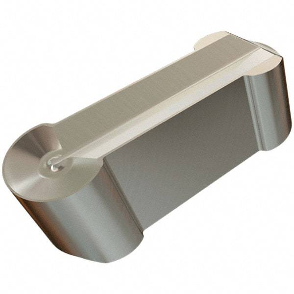 Iscar - 600300GIPA Grade ID5, 6mm Cutting Width Diamond Tipped Grooving Insert - 3mm Max Depth of Cut, Neutral, 3mm Corner Radius - USA Tool & Supply