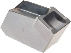 Iscar - 48GSFN Grade IC328, 4.8mm Cutting Width Carbide Grooving Insert - Neutral, 0.25mm Corner Radius, TiCN Finish - USA Tool & Supply