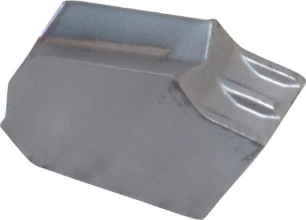 Iscar - GTN W IC354 Grade, 0.2008" Cutting Width, Carbide Cutoff Insert - 0° Neutral Lead Angle, 0.011" Cnr Rad, TiCN Coated, Single End - USA Tool & Supply