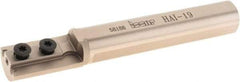 Iscar - HAI, Internal, Right Hand, Indexable Grooving Tool Holder - 3/4" Shank Width, 5" OAL, Through Coolant - USA Tool & Supply