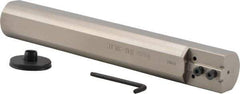Iscar - HAI, Internal, Right Hand, Indexable Grooving Tool Holder - 1-1/2" Shank Width, 10" OAL, Through Coolant - USA Tool & Supply