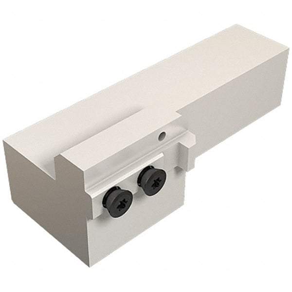 Iscar - HA, Left Hand, Indexable Grooving Tool Holder - 1-1/4" Shank Height, 1-1/4" Shank Width, 6.3" OAL, Through Coolant - USA Tool & Supply