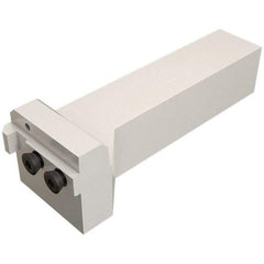 Iscar - 5.67" OAL, Right Hand Indexable Grooving Cutoff Toolholder - 1-1/4" Shank Height x 1-1/4" Shank Width, DGN/GRIP/HFPR Insert Style, HAP Toolholder Style, Series Heliface - USA Tool & Supply
