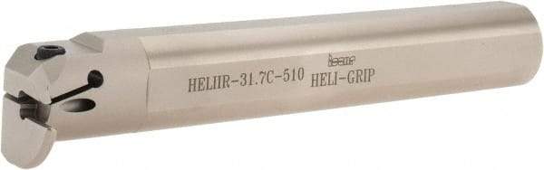 Iscar - HELII, Internal, Right Hand, 0.393" Max Depth of Cut, 0.197" Min Groove Width, Indexable Grooving Tool Holder - 1-1/4" Shank Width, 8" OAL, Through Coolant - USA Tool & Supply