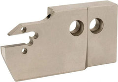 Iscar - 6mm Groove Width, 32mm Max Depth of Cut, Left Hand Cut, HFAE Indexable Grooving Blade - DGN/DGNC/DGNM-C, DGN/DGNM-J/JS/JT, DGN-UT/UA, DGN-W, GRIP, HFPR/L, HGPL Insert Style, Series Heliface - USA Tool & Supply