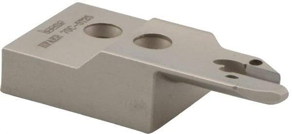 Iscar - 5mm Groove Width, 25mm Max Depth of Cut, Right Hand Cut, HFAE Indexable Grooving Blade - DGN/DGNC/DGNM-C, DGN/DGNM-J/JS/JT, DGN-UT/UA, DGN-W, GRIP, HFPR/L, HGPL Insert Style, Series Heliface - USA Tool & Supply