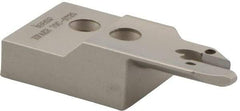 Iscar - 5mm Groove Width, 25mm Max Depth of Cut, Right Hand Cut, HFAE Indexable Grooving Blade - DGN/DGNC/DGNM-C, DGN/DGNM-J/JS/JT, DGN-UT/UA, DGN-W, GRIP, HFPR/L, HGPL Insert Style, Series Heliface - USA Tool & Supply