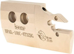Iscar - 6mm Groove Width, 32mm Max Depth of Cut, Left Hand Cut, HFAI Indexable Grooving Blade - HFPR/L Insert Style, Series Heliface - USA Tool & Supply