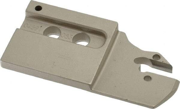 Iscar - 6mm Groove Width, 32mm Max Depth of Cut, Right Hand Cut, HFAI Indexable Grooving Blade - HFPR/L Insert Style, Series Heliface - USA Tool & Supply