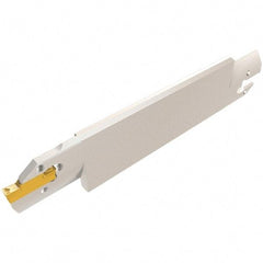 Iscar - 6mm Groove Width, 38mm Max Depth of Cut, Left Hand Cut, HFF Indexable Grooving Blade - HFPR/L 6030... Insert Style, Series Heliface - USA Tool & Supply