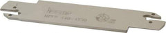 Iscar - 4mm Groove Width, 30mm Max Depth of Cut, Right Hand Cut, HFF Indexable Grooving Blade - HFPR/L 4020... Insert Style, Series Heliface - USA Tool & Supply