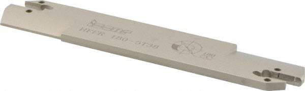 Iscar - 5mm Groove Width, 38mm Max Depth of Cut, Right Hand Cut, HFF Indexable Grooving Blade - HFPR/L 5025... Insert Style, Series Heliface - USA Tool & Supply
