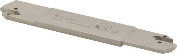 Iscar - 6mm Groove Width, 38mm Max Depth of Cut, Right Hand Cut, HFF Indexable Grooving Blade - HFPR/L 6030... Insert Style, Series Heliface - USA Tool & Supply