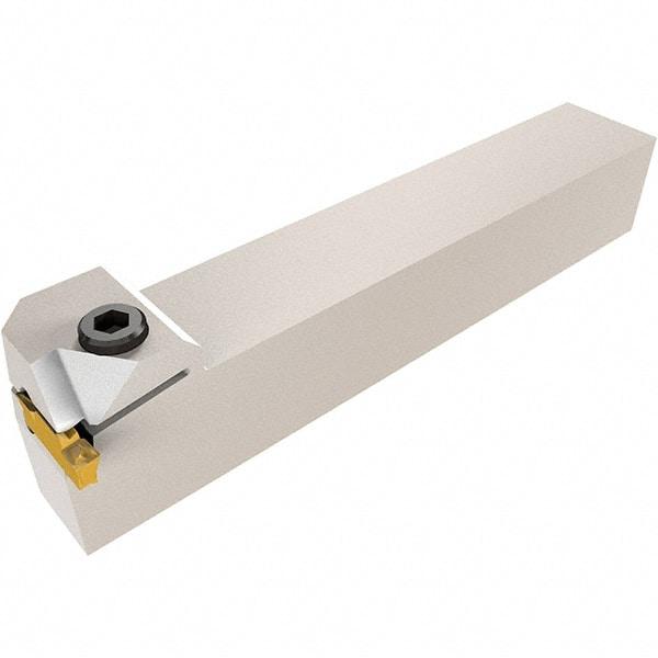 Iscar - HFHP, Internal or External, Left Hand, 0.197" Max Depth of Cut, 0.118 to 0.236" Groove Width, Indexable Grooving Tool Holder - HFPL Insert Compatibility, 1" Shank Height, 1" Shank Width, 6" OAL - USA Tool & Supply