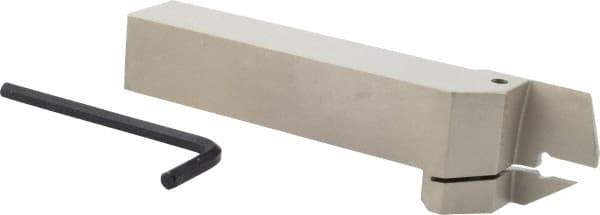 Iscar - HFHR, External, Right Hand, 0.98" Max Depth of Cut, 0.157" Min Groove Width, Indexable Grooving Tool Holder - 1" Shank Height, 1" Shank Width, 6" OAL - USA Tool & Supply