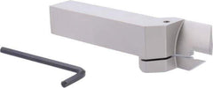 Iscar - HFH, External, Right Hand, 1.26" Max Depth of Cut, 0.236" Min Groove Width, Indexable Grooving Tool Holder - 1" Shank Height, 1" Shank Width, 6" OAL - USA Tool & Supply