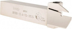 Iscar - HFH, External, Right Hand, 0.98" Max Depth of Cut, 0.118" Min Groove Width, Indexable Grooving Tool Holder - 1" Shank Height, 1" Shank Width, 6" OAL - USA Tool & Supply
