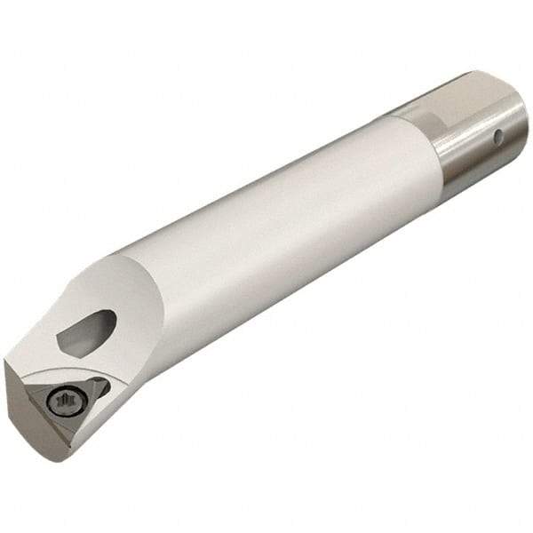 Iscar - 16mm Min Bore Diam, 80mm OAL, 16mm Shank Diam, IHAXF Indexable Boring Bar - 50mm Max Bore Depth, TPGX 73.. Insert - USA Tool & Supply