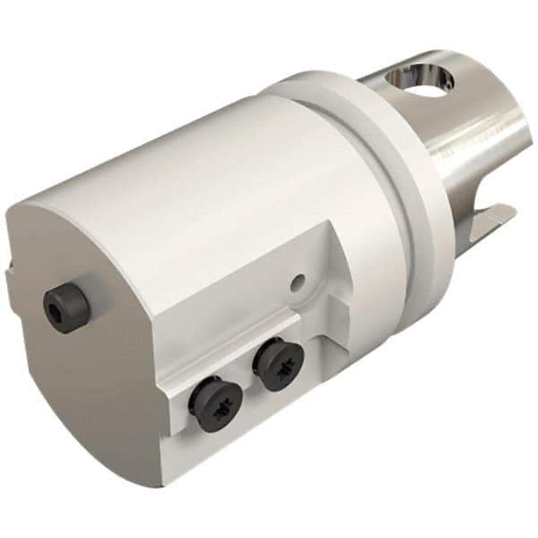 Iscar - DG.., GRIP, HFP Insert, 60mm Head Length, Modular Grooving Blade Holder Head - System Size IM40, Through Coolant, Series ExchangeableHeads, Iscar-Grip - USA Tool & Supply