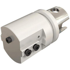 Iscar - DG.., GRIP, HFP Insert, 60mm Head Length, Modular Grooving Blade Holder Head - System Size IM40, Through Coolant, Series ExchangeableHeads, Iscar-Grip - USA Tool & Supply