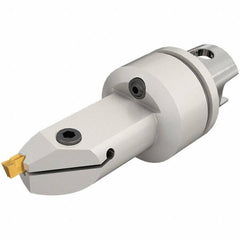 Iscar - KM-HFIR, Internal, Right Hand, 52mm Max Depth of Cut, 3 to 6mm Groove Width, Indexable Grooving Tool Holder - 25mm Shank Width, Through Coolant - USA Tool & Supply