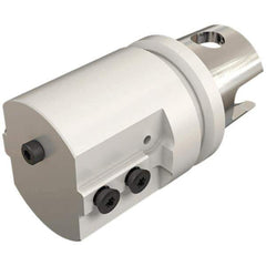 Iscar - DG.., GRIP, HFP Insert, 60mm Head Length, Modular Grooving Blade Holder Head - System Size IM50, Through Coolant, Series ExchangeableHeads, Iscar-Grip - USA Tool & Supply