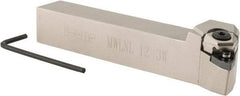Iscar - MWLN, Left Hand Cut, 3/4" Shank Height x 3/4" Shank Width, Negative Rake Indexable Turning Toolholder - 4-1/2" OAL, WNM..3 Insert Compatibility, Series Isoturn - USA Tool & Supply