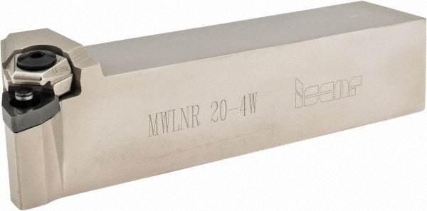 Iscar - MWLN, Right Hand Cut, 1-1/4" Shank Height x 1-1/4" Shank Width, Negative Rake Indexable Turning Toolholder - 6" OAL, WNM..43.. Insert Compatibility, Series Isoturn - USA Tool & Supply