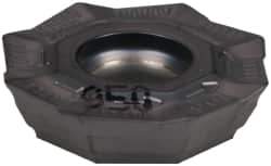 Iscar - OFMT07T3 76 Grade IC950 Carbide Milling Insert - TiAlN Finish, 0.1791" Thick, 0.7008" Inscribed Circle, 0.6mm Corner Radius - USA Tool & Supply