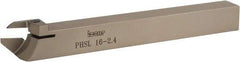 Iscar - PHS, External, Left Hand, 5/8" Max Depth of Cut, 3/32 to 1/8" Groove Width, Indexable Grooving Tool Holder - GDMW 2.4 Insert Compatibility, 0.63" Shank Height, 0.63" Shank Width, 5.9" OAL - USA Tool & Supply