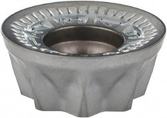Iscar - R90MT43 RM Grade IC328 Carbide Milling Insert - TiCN Finish, 0.2126" Thick, 1/2" Inscribed Circle - USA Tool & Supply