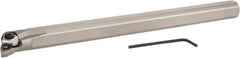 Iscar - 1" Min Bore Diam, 10" OAL, 3/4" Shank Diam, Indexable Boring Bar - 1.1" Max Bore Depth, Screw Holding Method - USA Tool & Supply