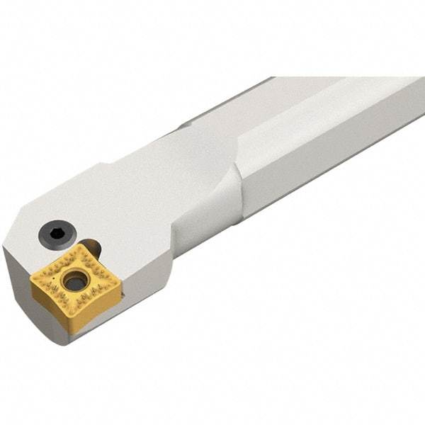 Iscar - 1" Min Bore Diam, 10" OAL, 3/4" Shank Diam, S-PQLN Indexable Boring Bar - 1-1/2" Max Bore Depth, QNMG 3.. Insert, Lever Holding Method - USA Tool & Supply