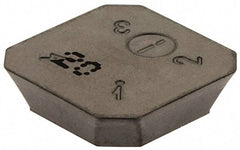 Iscar - SEKN42 42 Grade IC20 Carbide Milling Insert - Uncoated, 0.1252" Thick, 1/2" Inscribed Circle - USA Tool & Supply
