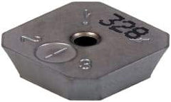 Iscar - SEKN42 42 Grade IC328 Carbide Milling Insert - TiCN Finish, 0.1252" Thick, 1/2" Inscribed Circle - USA Tool & Supply